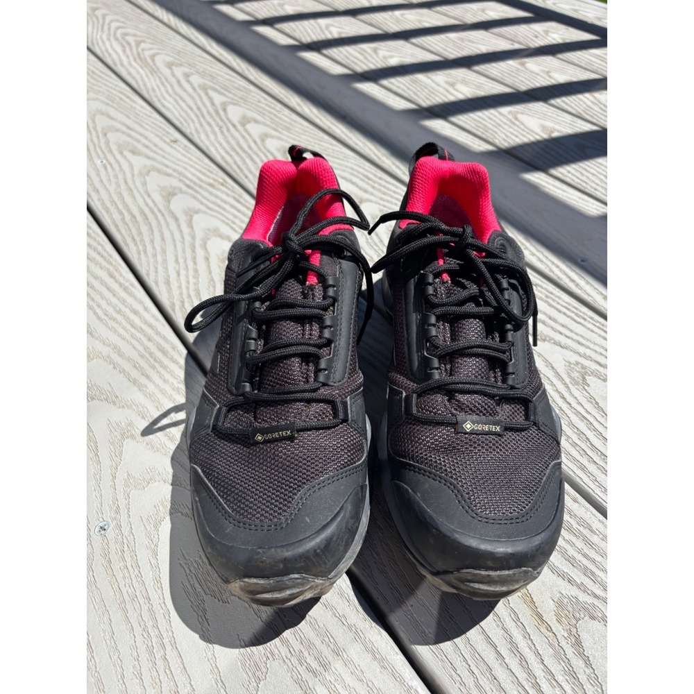 Adidas Terrex AX3 GTX Women's Size 8 Hiking Shoes Sneakers Black Pink Gore-Tex - Picture 6 of 10
